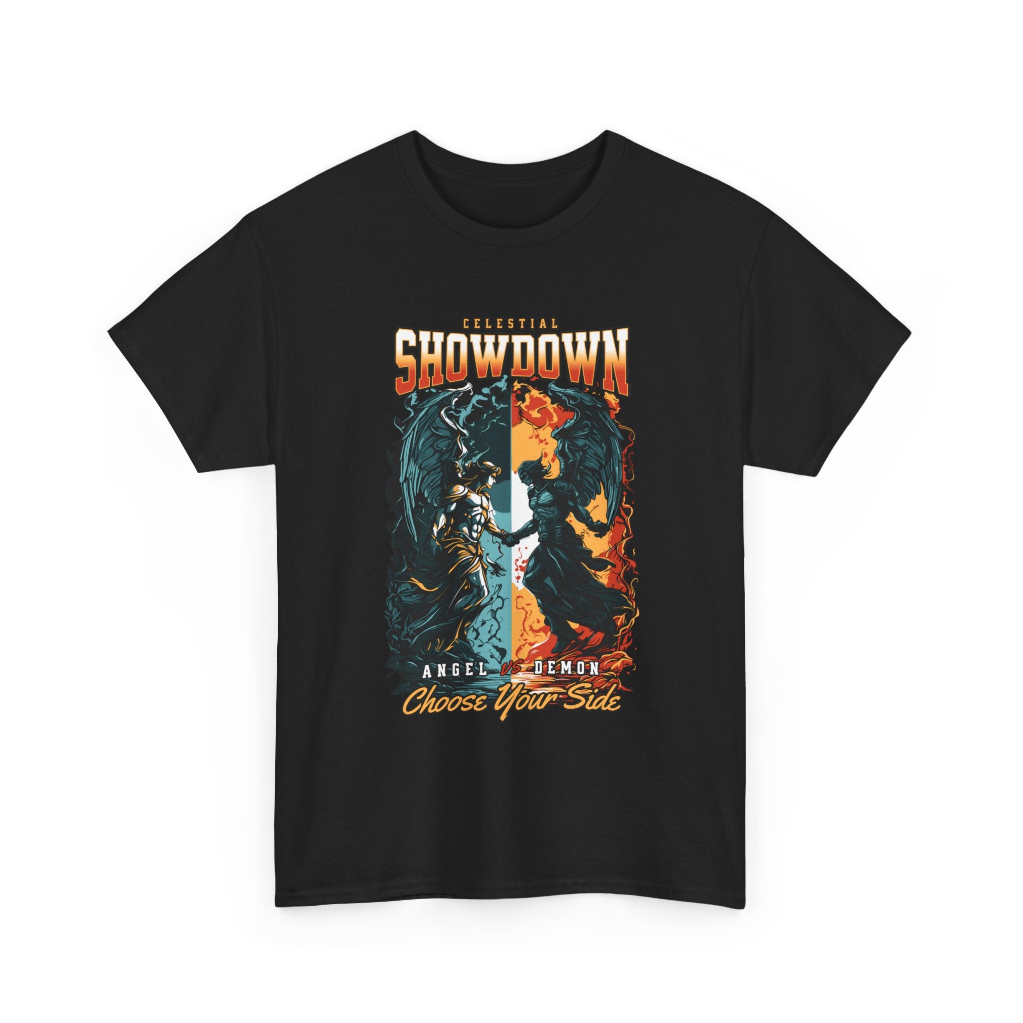Celestial Showdown Graphic T-Shirt – Bamerix