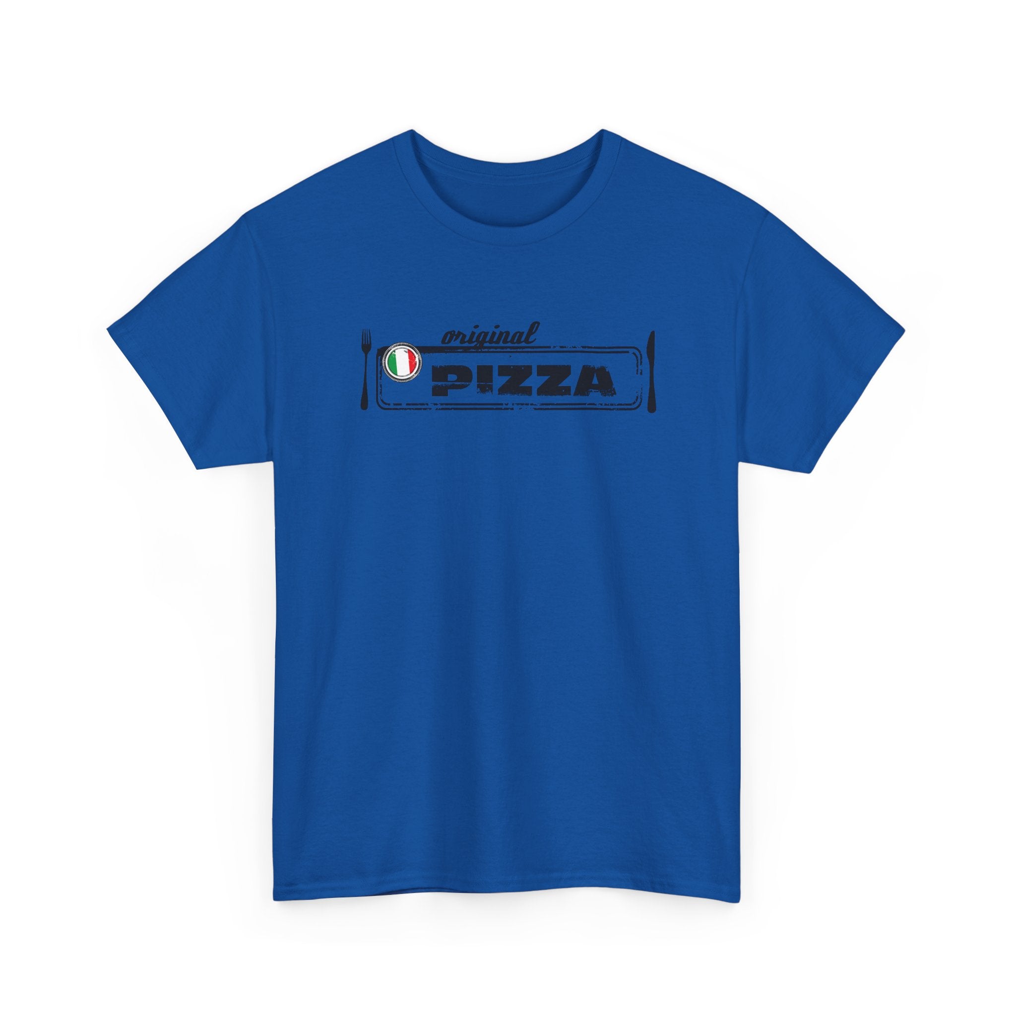 Original Pizza Tee — Retro Italian Pizza Logo T-Shirt – Bamerix