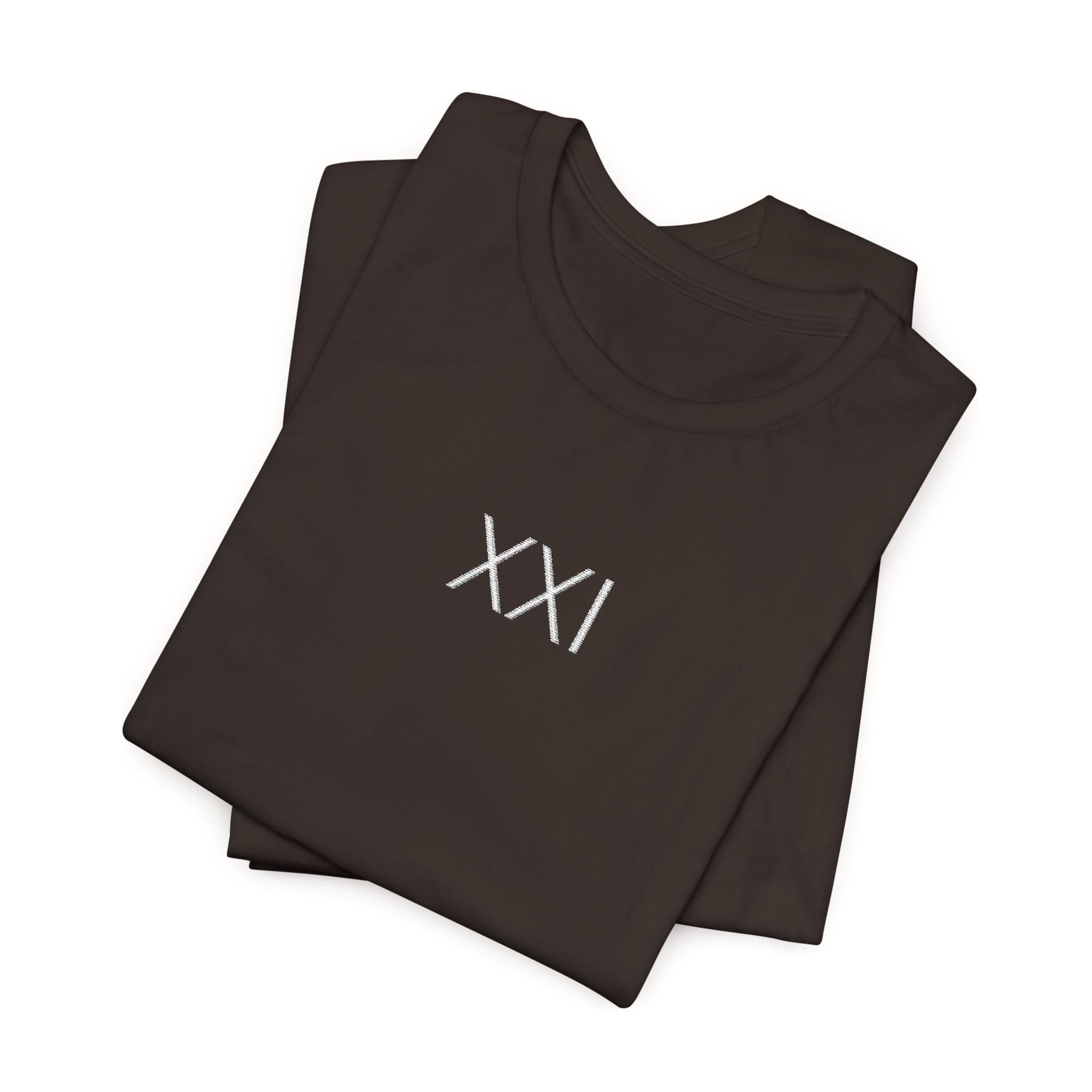 Roman Numeral "XXI" Tee – Bamerix