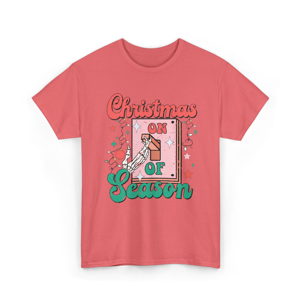 Christmas Season Unisex Heavy Cotton Tee - Festive Holiday Shirt – Bamerix